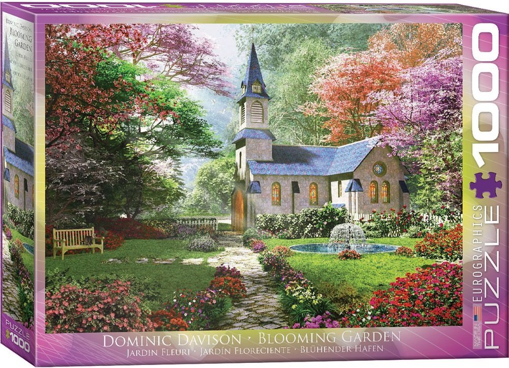 จิ๊กซอว์ 1000 ชิ้น Blooming Garden