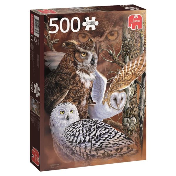 จิ๊กซอว์ 500 ชิ้น Find The Owls