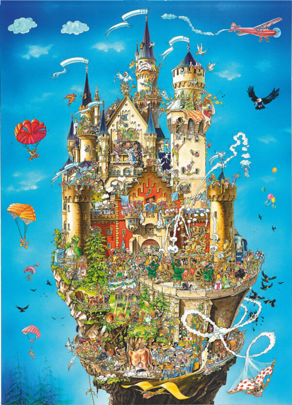 จิ๊กซอว์ 1000 ชิ้น Neuschwanstein Castle