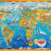 จิ๊กซอว์ 1000 ชิ้น comic world map