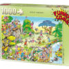 จิ๊กซอว์ 1000 ชิ้น Golf Safari