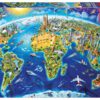 จิ๊กซอว์ 2000 ชิ้น World Landmarks Globe
