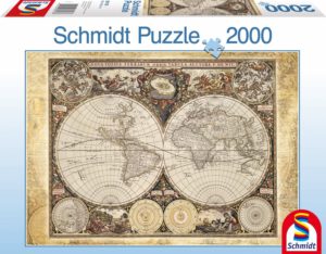 จิ๊กซอว์ 2000 ชิ้น Historical Map of the World