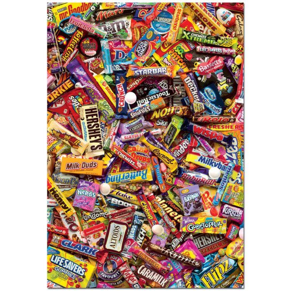 จิ๊กซอว์ 500 ชิ้น Chocolate Candy Bars
