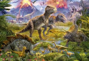จิ๊กซอว์ 500 ชิ้น Dinosaur